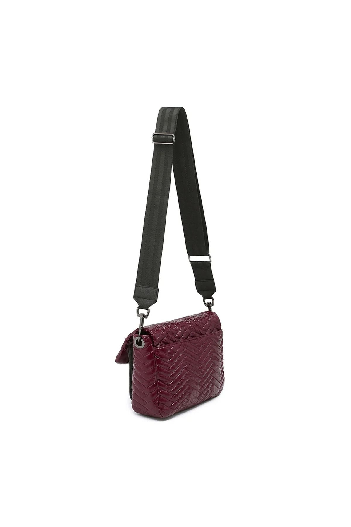 The Muse Glossy Deep Burgundy Gifts + Accessories Bags Think Royln