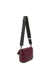 The Muse Glossy Deep Burgundy Gifts + Accessories Bags Think Royln