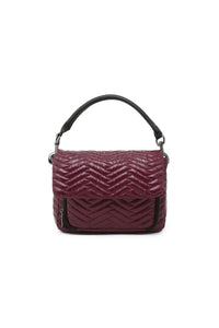 The Muse Glossy Deep Burgundy Gifts + Accessories Bags Think Royln