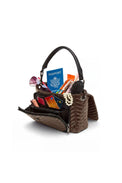 The Muse Glossy Chocolate Gifts + Accessories Bags Think Royln