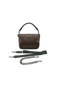 The Muse Glossy Chocolate Gifts + Accessories Bags Think Royln