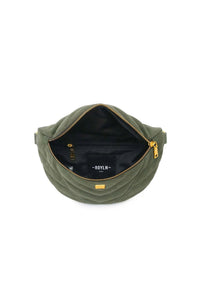 Little Runaway Olive Suede Branch Gifts + Accessories Bags Think Royln
