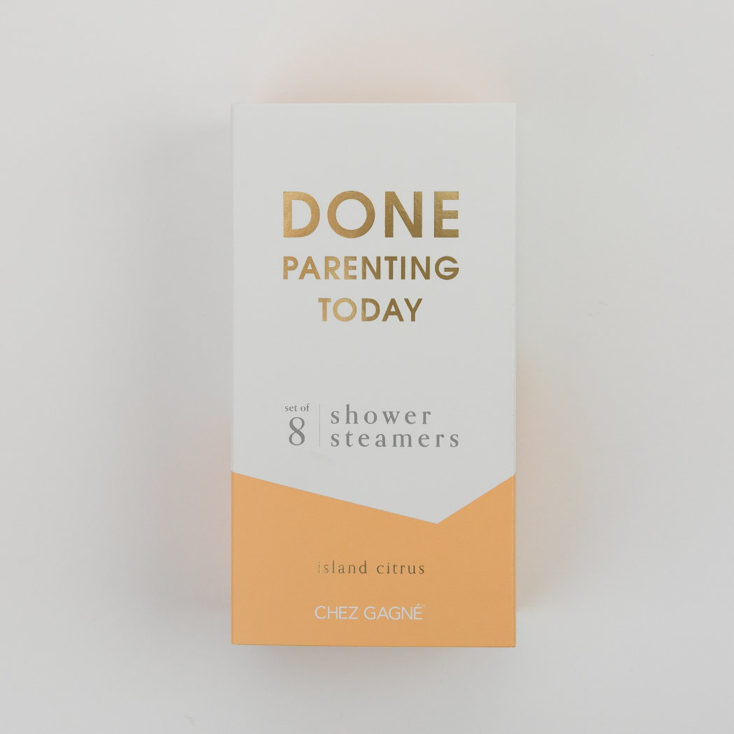 Done Parenting Today Shower Steamers Island Citrus Gifts + Accessories Chez Gagné