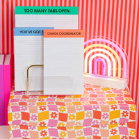 Too Many Tabs Open Notepad Emerald Gifts + Accessories Chez Gagné