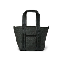 Capri Black Raffia Gifts + Accessories Bags Think Royln