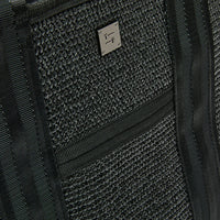 Capri Black Raffia Gifts + Accessories Bags Think Royln