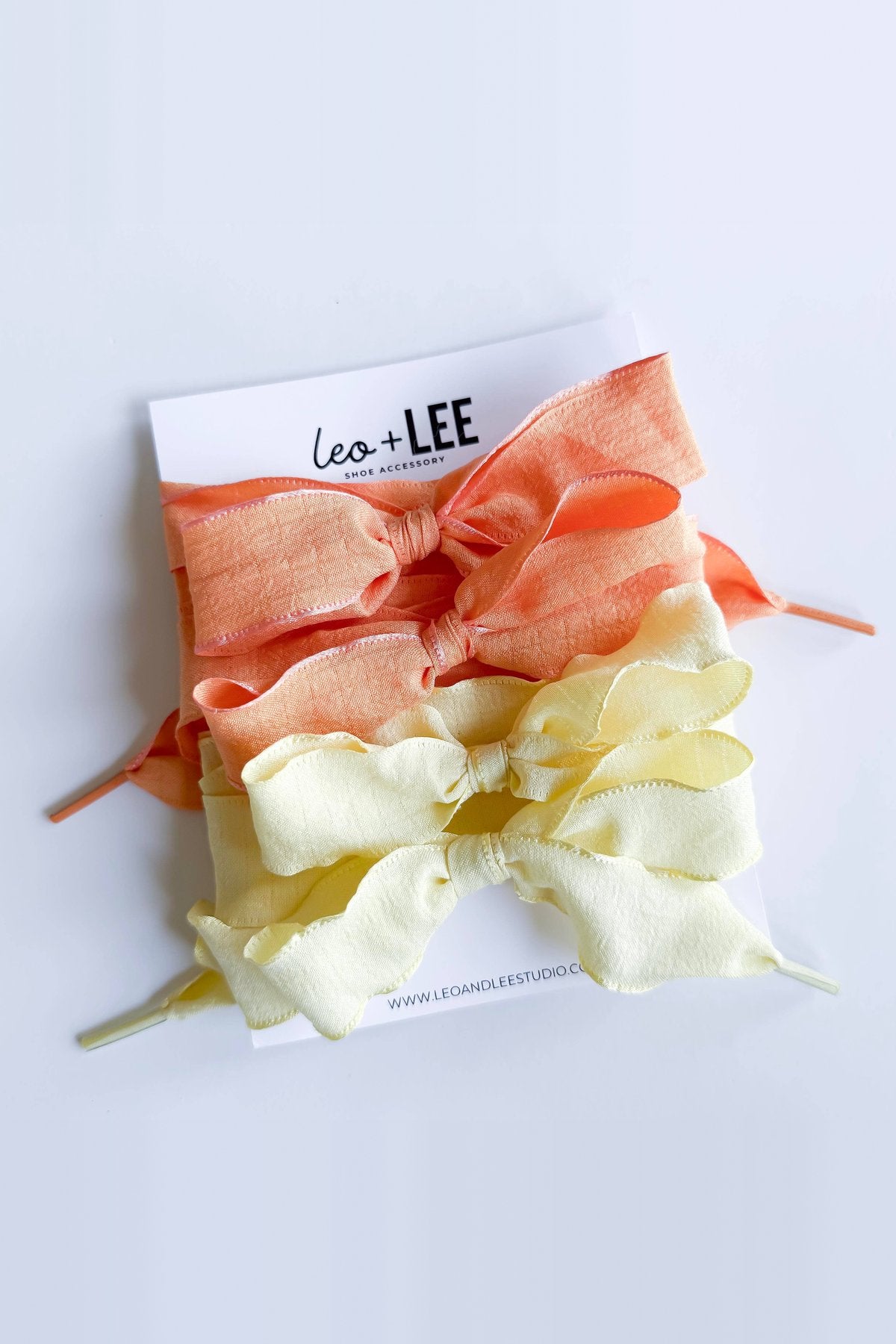 Butterfly Shoe Lace Set Gifts + Accessories Leo & Lee Studio