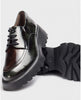 Women's platform lace up loafer REGATA IRATI CUERO by Wonders