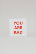 Rad Mini Card Gifts + Accessories Home & Gifts Meshwork Press