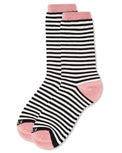 Colorful Stripes Bamboo Blend Crew Socks Gifts + Accessories Socks Me Moí