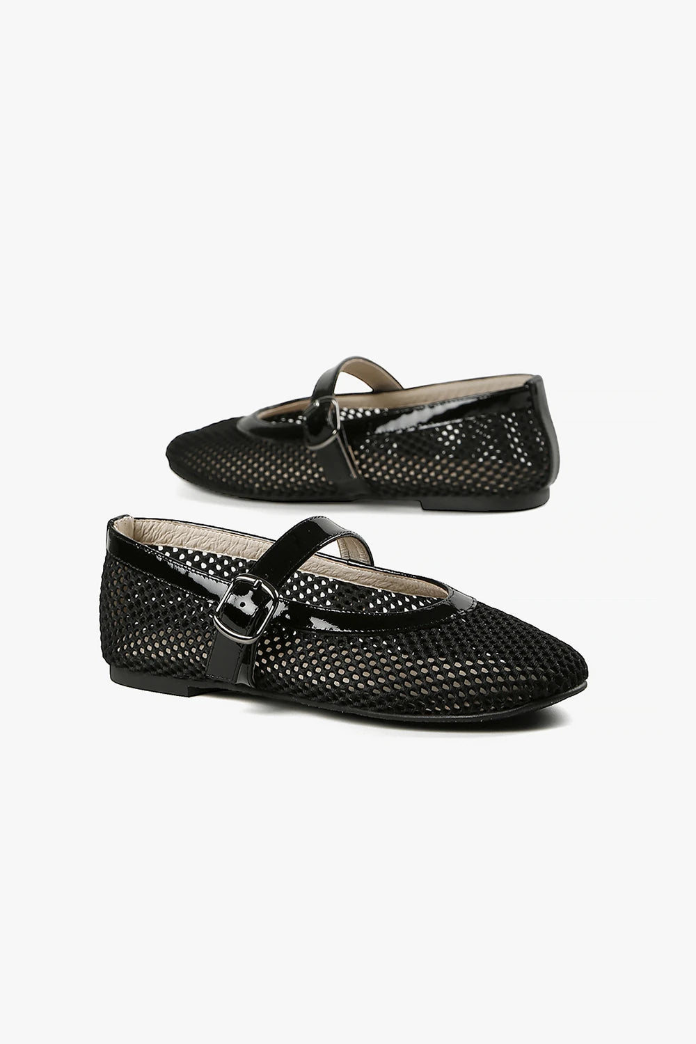 Amazing Jane Black Women's Shoes Flats All Black    