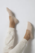 No Shows Premium Terry Beige Gifts + Accessories Socks Cloud