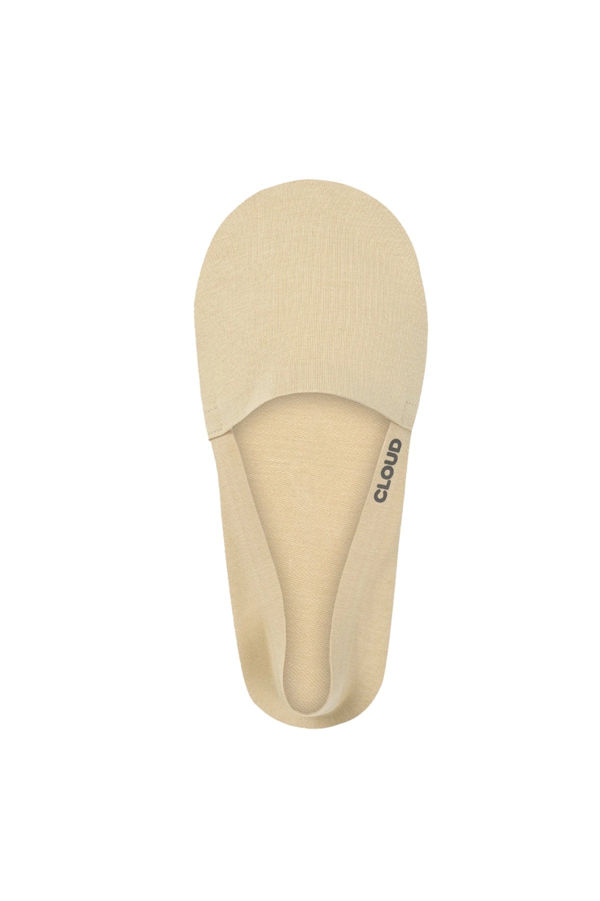 No Shows Premium Terry Beige Gifts + Accessories Socks Cloud