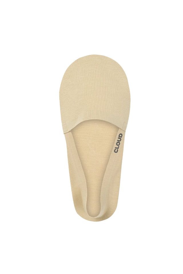 No Shows Premium Terry Beige Gifts + Accessories Socks Cloud