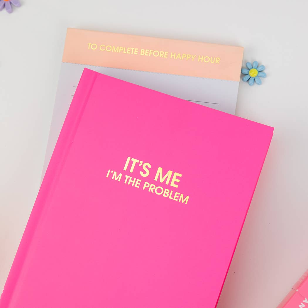 I'm The Problem Hardcover Journal Bright Pink Gifts + Accessories Chez Gagné