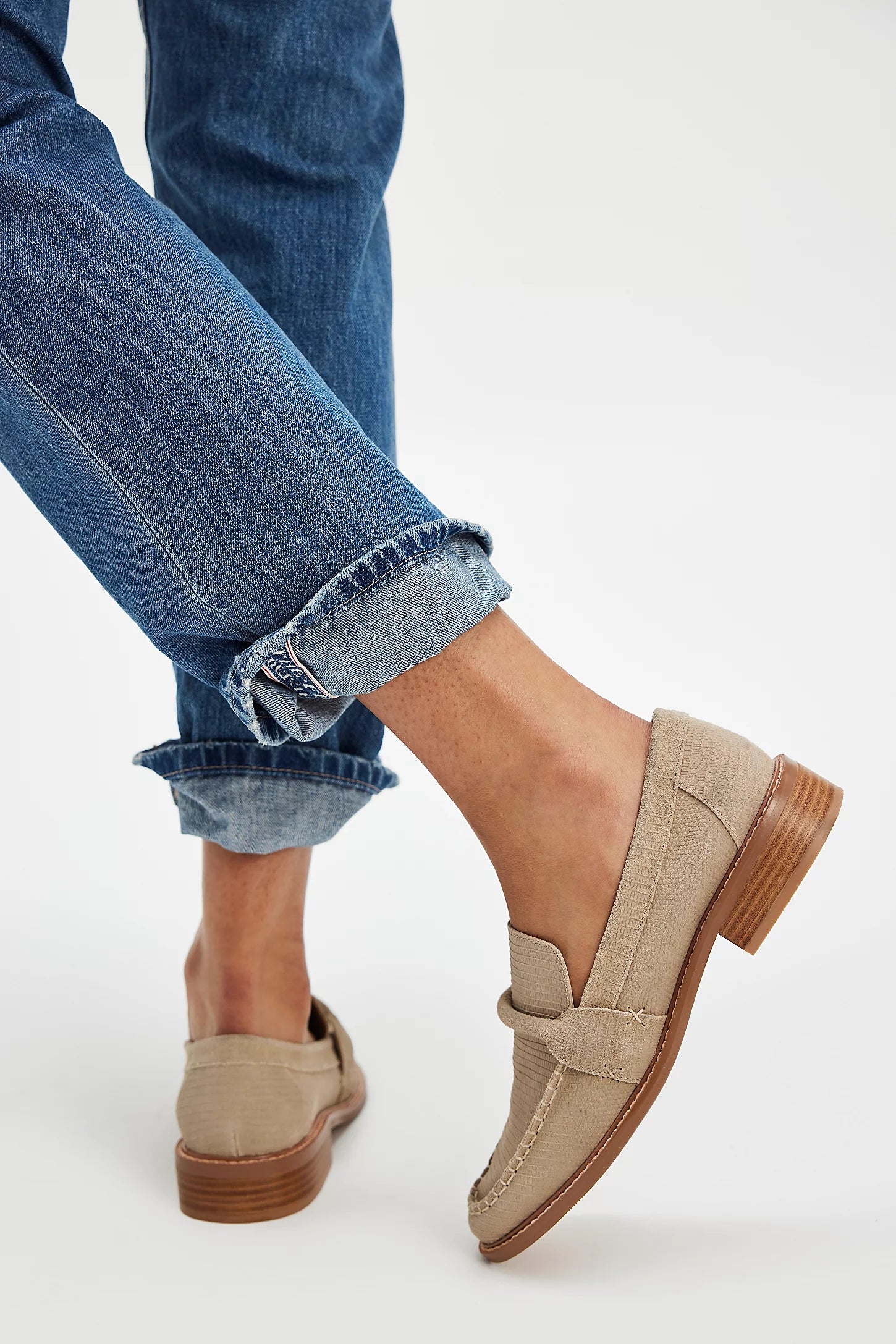 Bedford Loafer Oiled Silt Suede Women's Shoes Free People