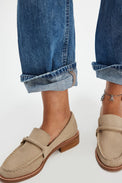 Bedford Loafer Oiled Silt Suede Women's Shoes Free People