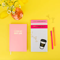 Hot Mom Shit Notepad Hot Pink Gifts + Accessories Chez Gagné