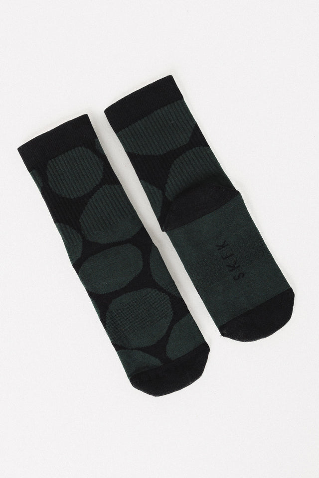 Epel Socks Gifts + Accessories Socks SKFK EPELSOCK-GREEN Deep Green Dot