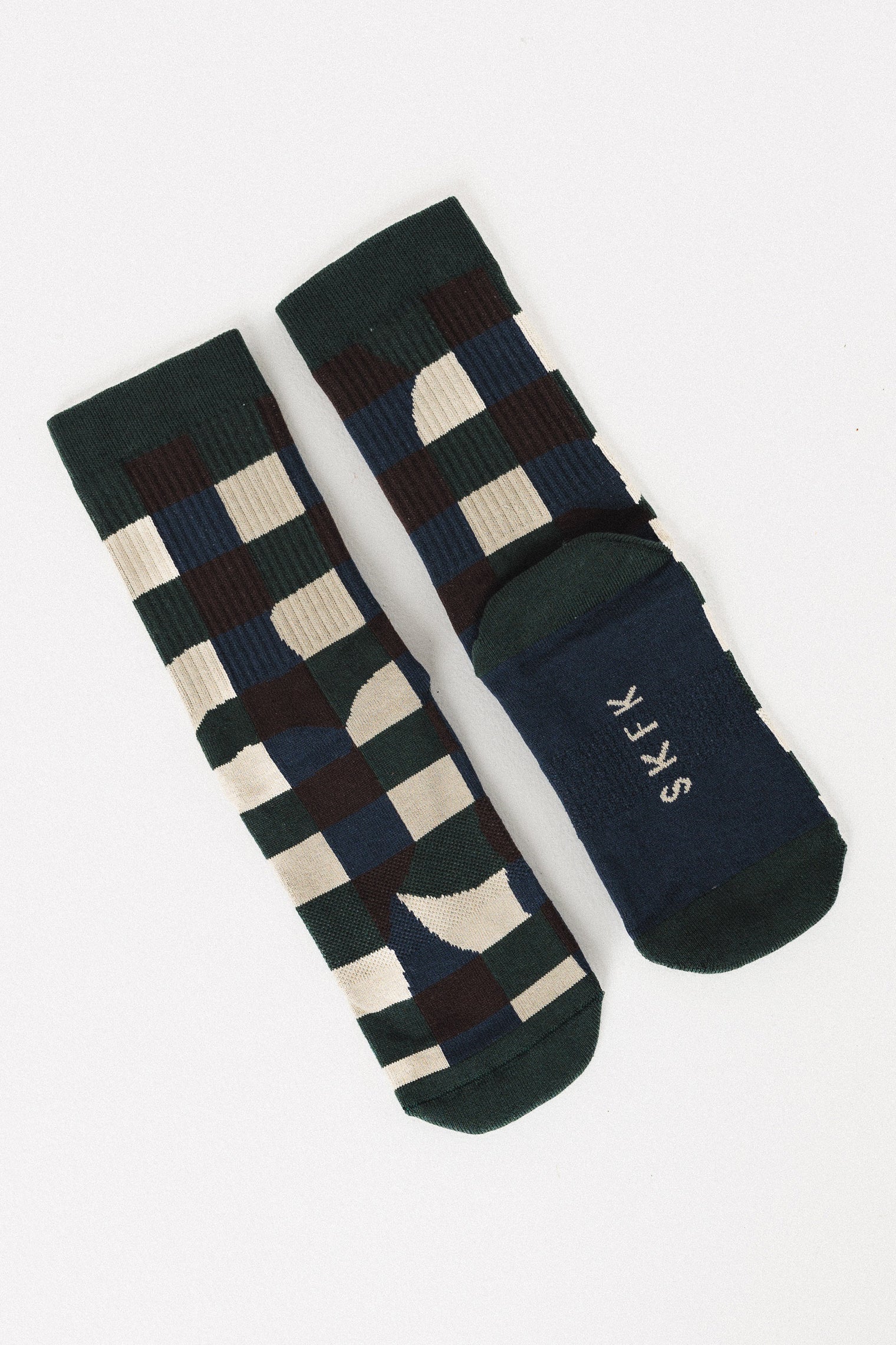 Epel Socks Gifts + Accessories Socks SKFK EPELSOCK-CHECKER Navy Checkerboard
