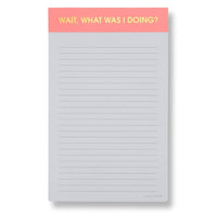 What Was I Doing? Notepad Coral Pink Gifts + Accessories Chez Gagné