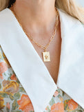 Fleur De Lis Stamp Necklace Gifts + Accessories Jewelry Susan Shaw