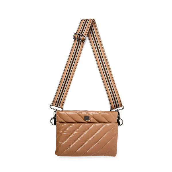 Bum Bag 2.0 Diagonal Glossy Caramel Gifts + Accessories Bags Think Royln