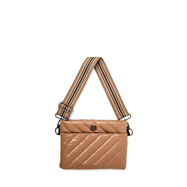 Bum Bag 2.0 Diagonal Glossy Caramel Gifts + Accessories Bags Think Royln