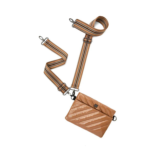 Bum Bag 2.0 Diagonal Glossy Caramel Gifts + Accessories Bags Think Royln