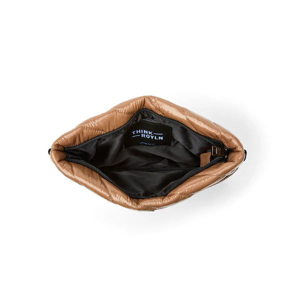 Bum Bag 2.0 Diagonal Glossy Caramel Gifts + Accessories Bags Think Royln