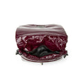 Downtown Crosswalk Glossy Deep Burgundy Gifts + Accessories Bags Think Royln