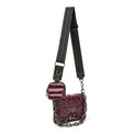 Downtown Crosswalk Glossy Deep Burgundy Gifts + Accessories Bags Think Royln