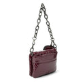 Downtown Crosswalk Glossy Deep Burgundy Gifts + Accessories Bags Think Royln