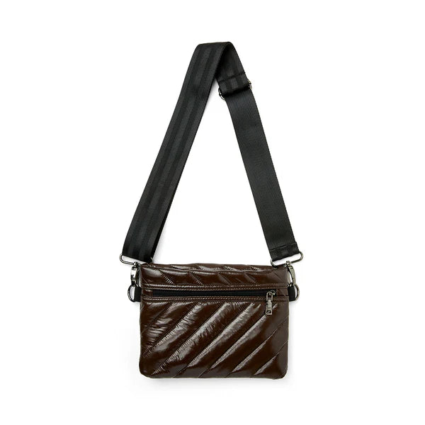 Bum Bag 2.0 Diagonal Glossy Chocolate Gifts + Accessories Bags Think Royln    