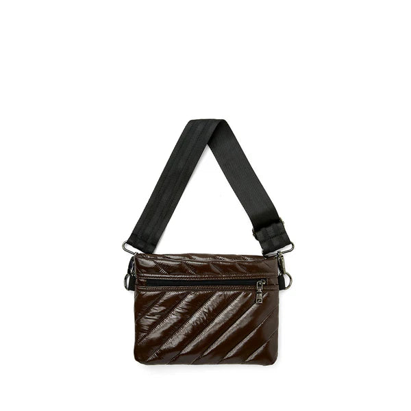 Bum Bag 2.0 Diagonal Glossy Chocolate Gifts + Accessories Bags Think Royln    