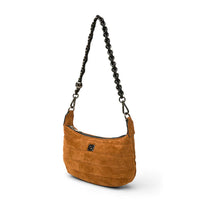 Mini Moon Golden Suede Gifts + Accessories Bags Think Royln