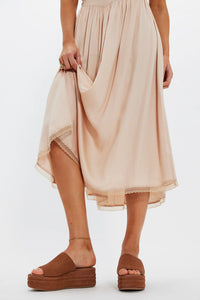 Harbor Flatform Tan Women's Sandals Platforms Free People