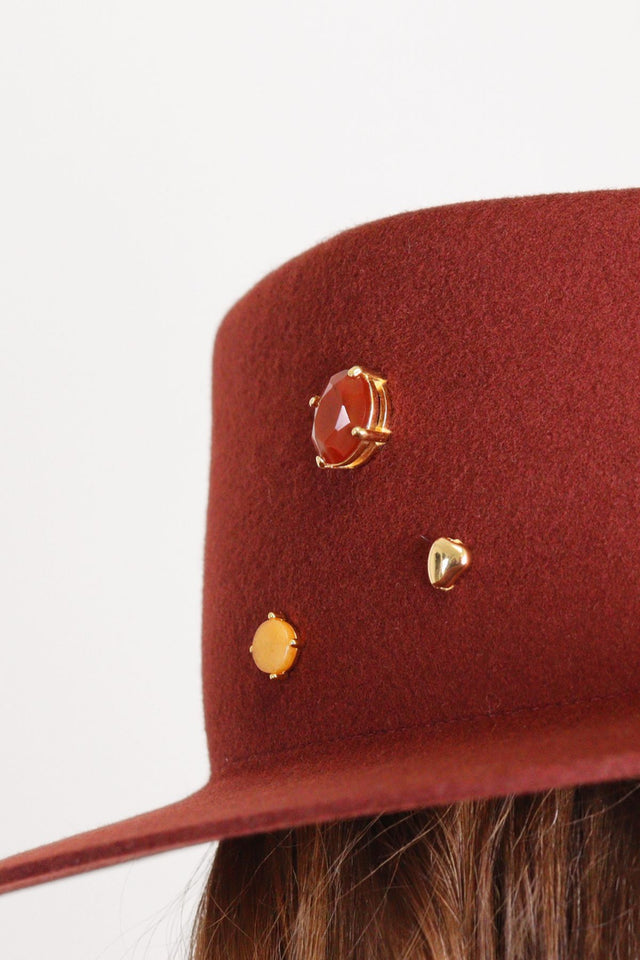 Georgina Burgundy Gifts + Accessories Hair Van Palma