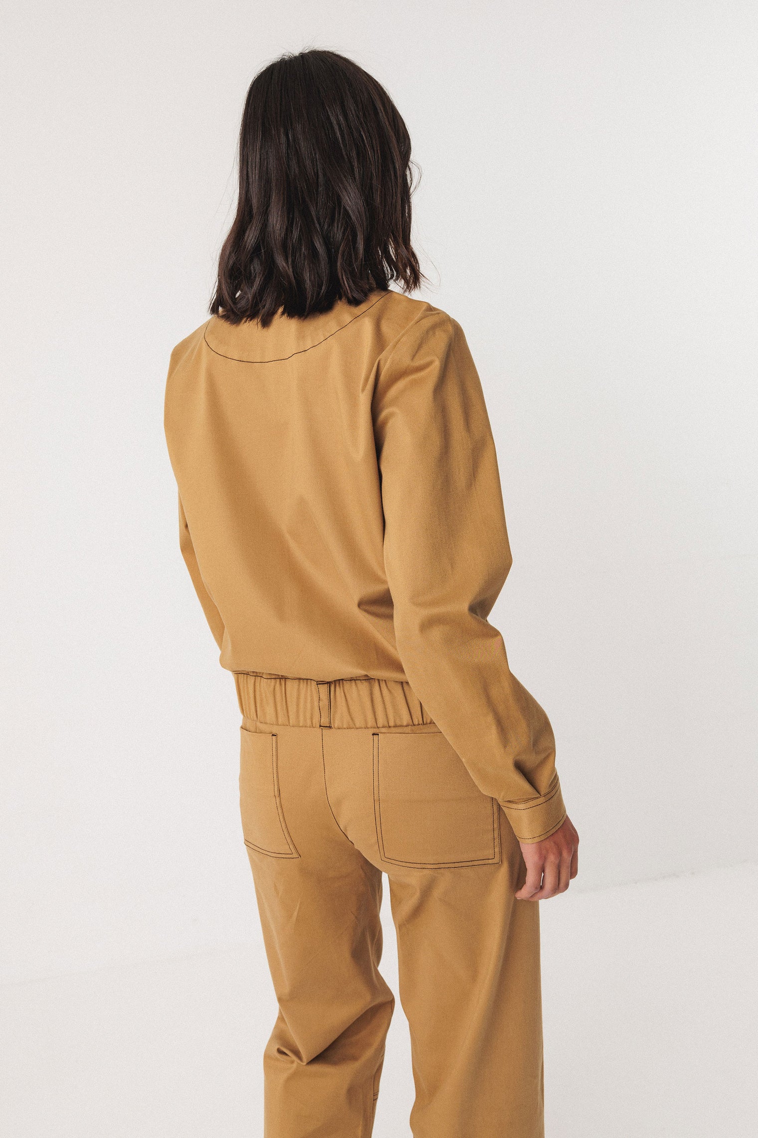 Hize Jacket Cinnamon Women's Tops SKFK