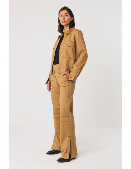 Iraeta Pants Cinnamon Women's Bottoms SKFK