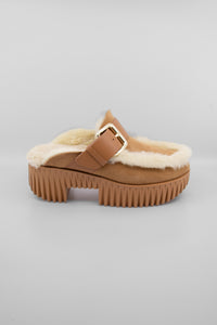 Plia Amber Camel Women's Shoes Platforms 4CCCCEES