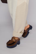 Plia Amber Chocolate Women's Shoes Platforms 4CCCCEES