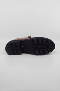 Woven Kid Lugg Caramel Women's Shoes Loafers All Black