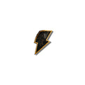 Hand-Painted Lightning Bolt Black Hair Claw Clip Gifts + Accessories Hair Solar Eclipse