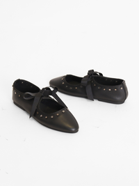 Peak Black Women's Shoes Flats Intentionally Blank