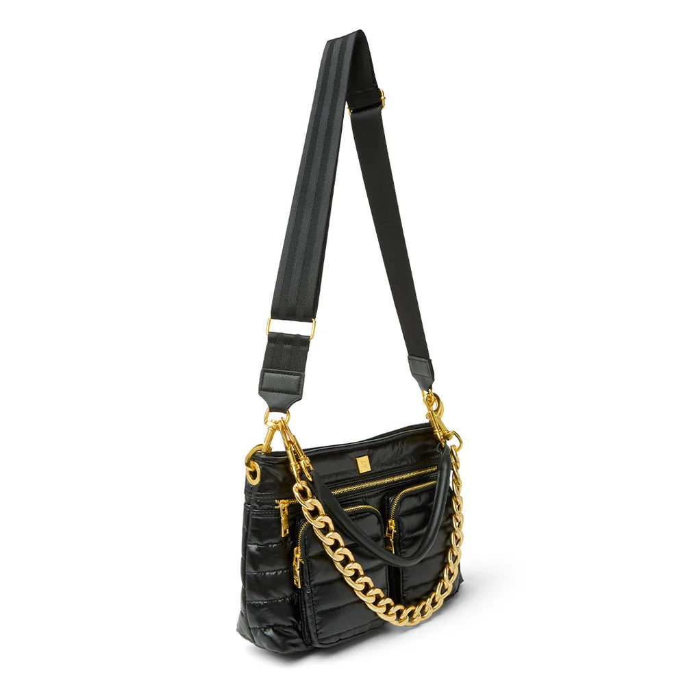 Downtown Diva Pearl Black Gifts + Accessories Bags Think Royln    