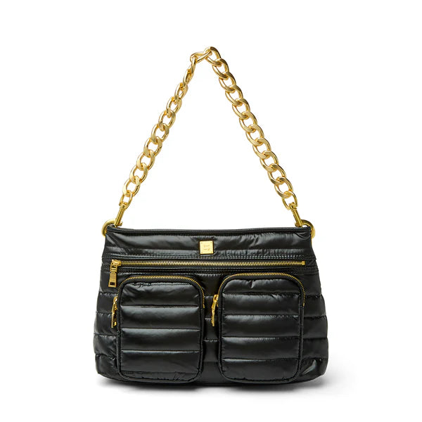 Downtown Diva Pearl Black Gifts + Accessories Bags Think Royln    