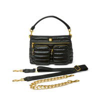 Downtown Diva Pearl Black Gifts + Accessories Bags Think Royln    