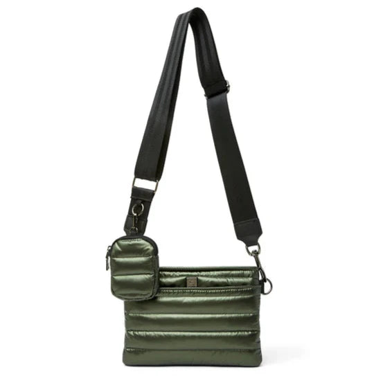 Downtown Crossbody Pearl Olive Gifts + Accessories Bags Think Royln    