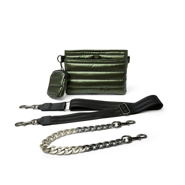 Downtown Crossbody Pearl Olive Gifts + Accessories Bags Think Royln    